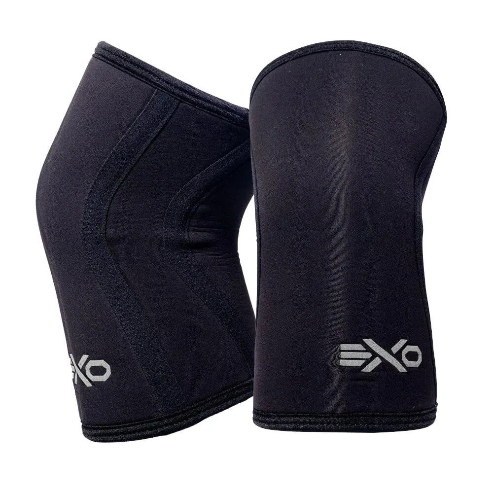 7MM Knee Sleeves - BLACK