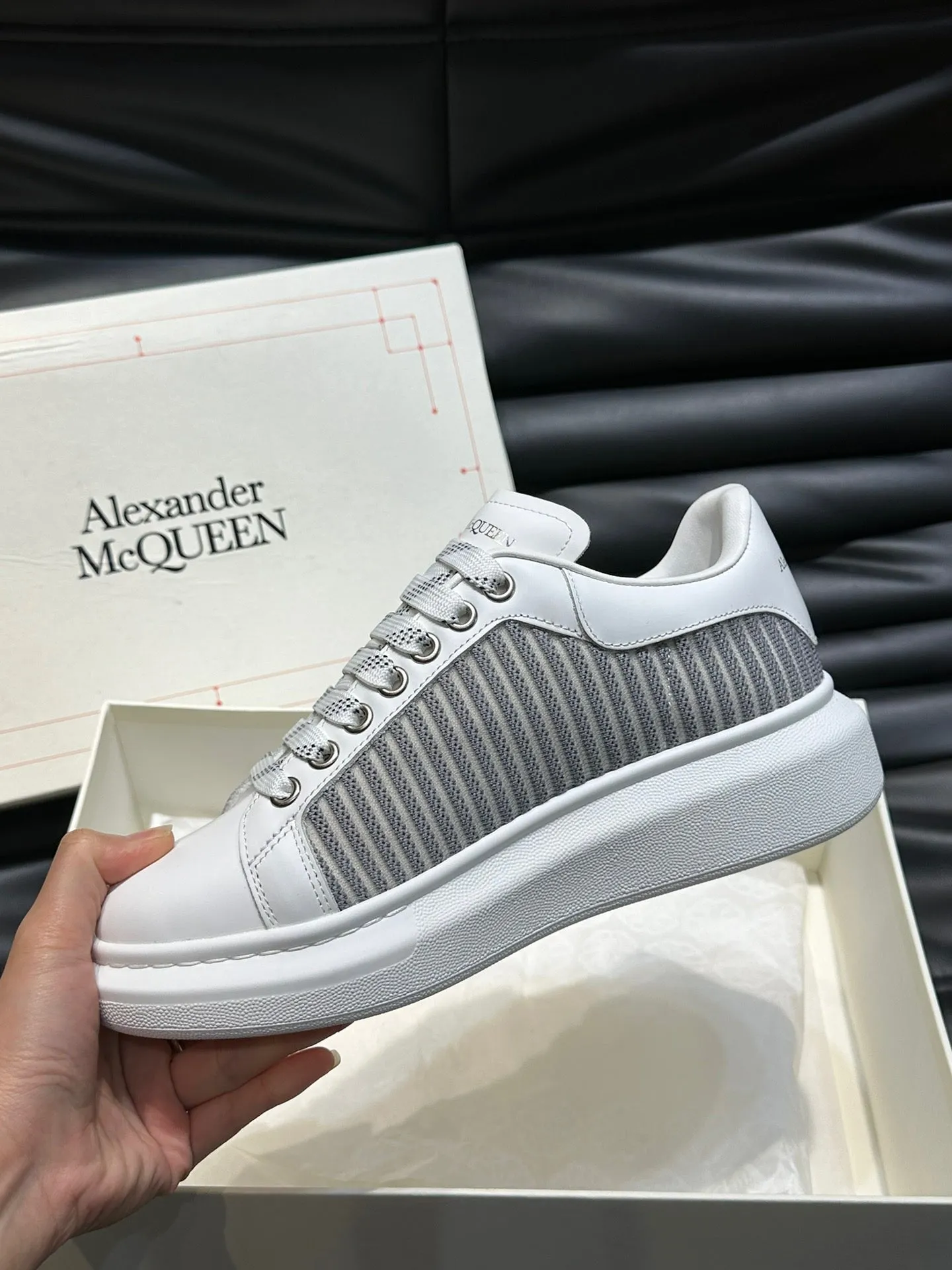 ALMC Black and White Sneakers-004