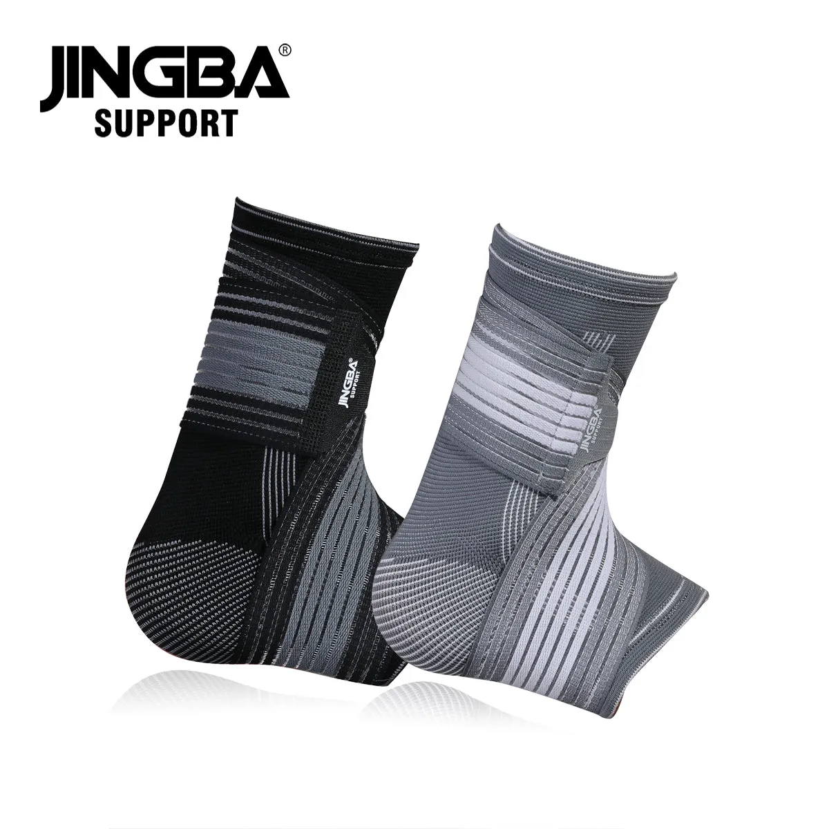 Ankle Sleeve with Heel Support - Relieves Sprains and Heel Pain, with Foot Brace