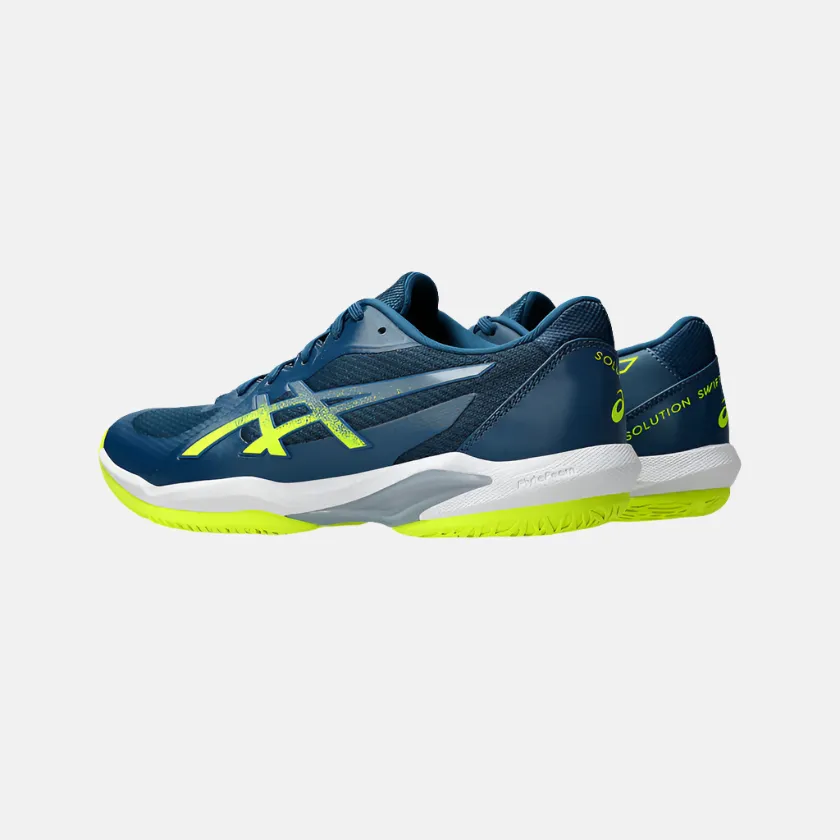 Asics Solution Swift FF 2 Men's Tennis Shoes -Mako Blue/Safety Yellow