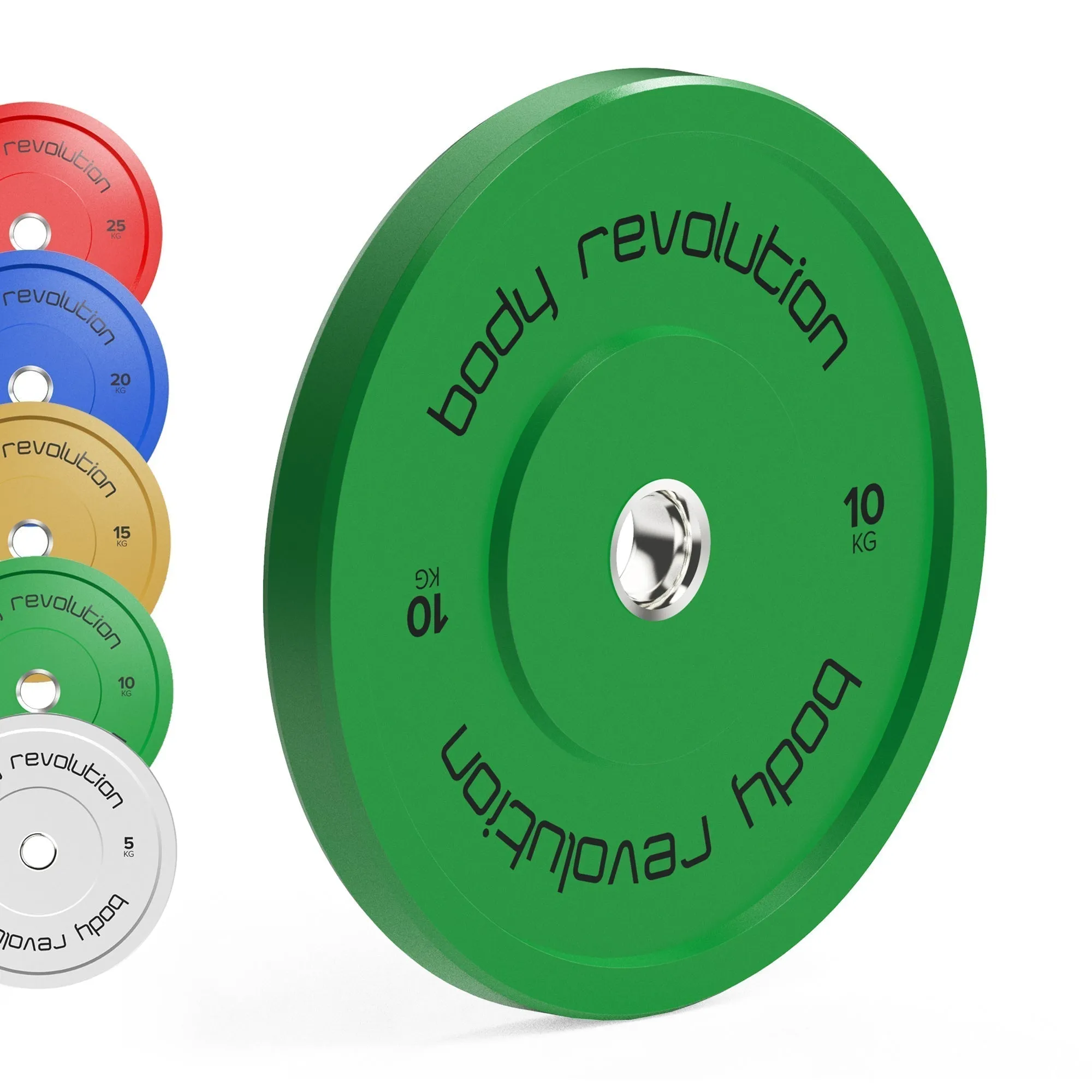 Body Revolution Olympic Bumper Plates (Colour)