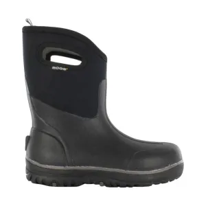 Bogs Men's Classic Ultra Mid Waterproof Rain Boots - Black