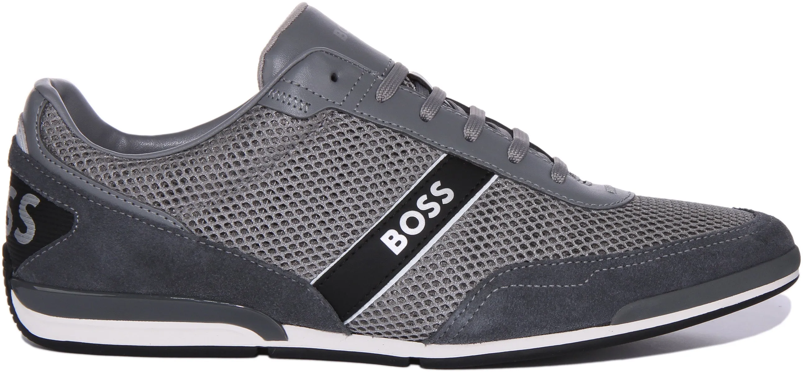 Boss Saturn Lowp In Grey For Men