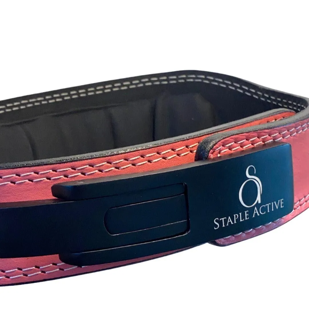 Boss Weightlifting Belt (Baby Pink)