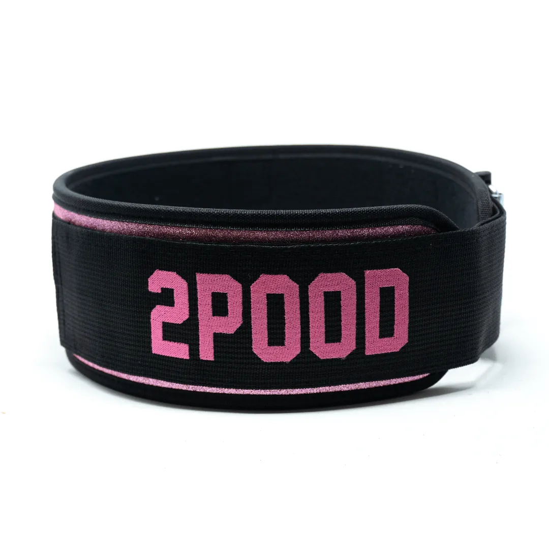 Bubblegum 4" Weightlifting Belt