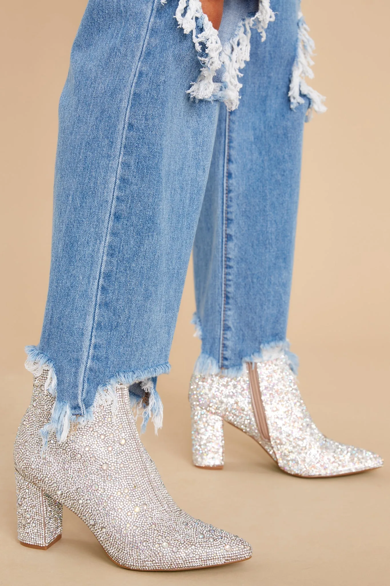 Cady Rhinestone Booties