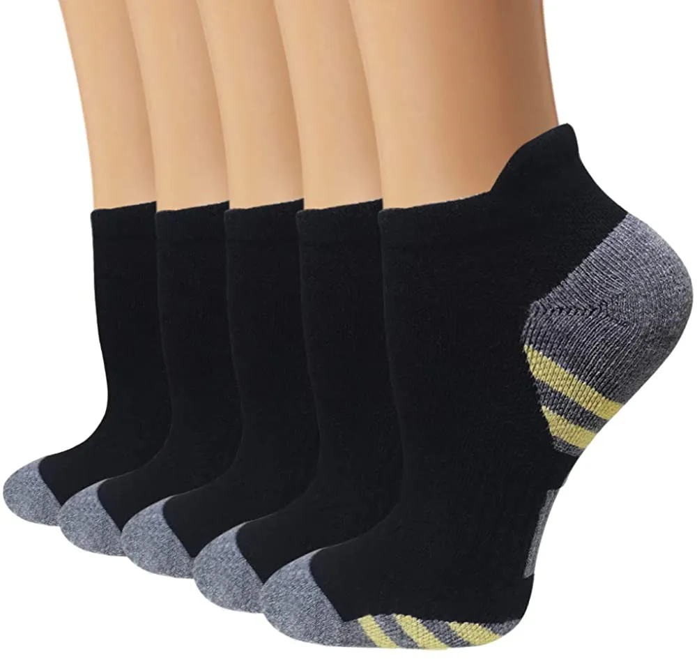 Copper Compression Socks for Men & Women Circulation- Plantar Fasciitis Socks Support for Athletic Running Cycling