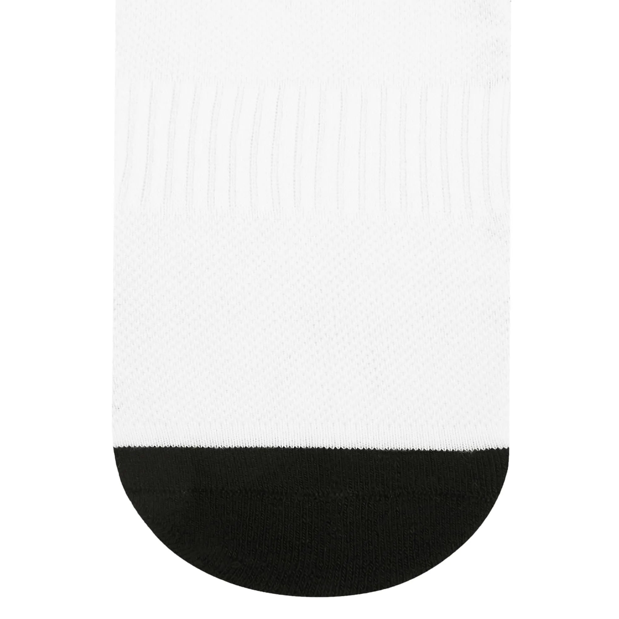 Dual Solid White/Black Bamboo Unisex Ankle Length Socks