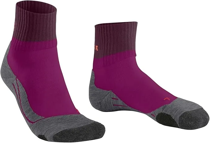 Falke | TK2 Explore Short | Trekking Socks | Women's | Radiant Orchid