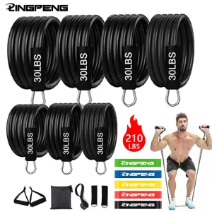 Fitness Resistance Pull Rope Rubber Band Yoga Elastic Belt