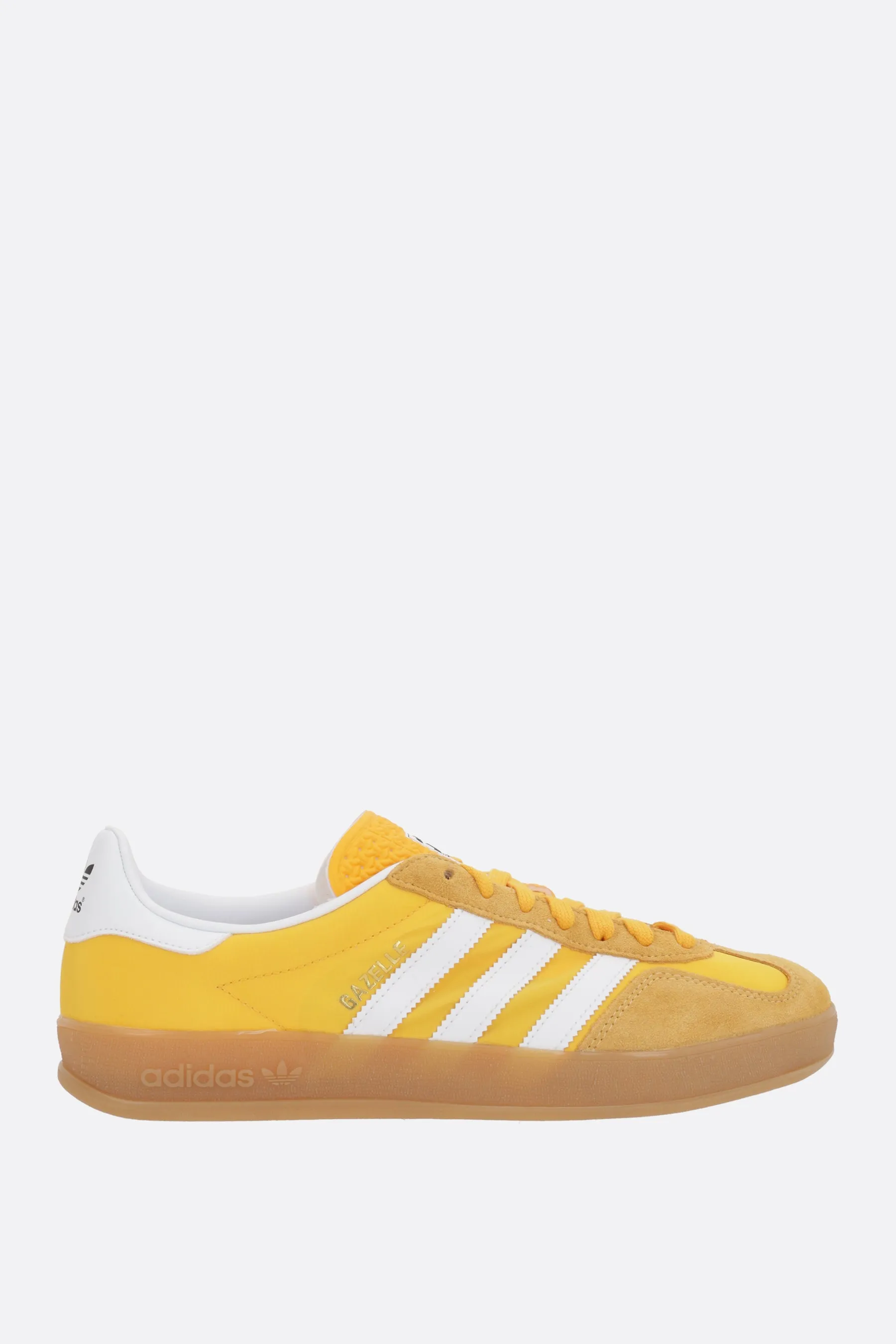 Gazelle Indoor nylon and suede sneakers