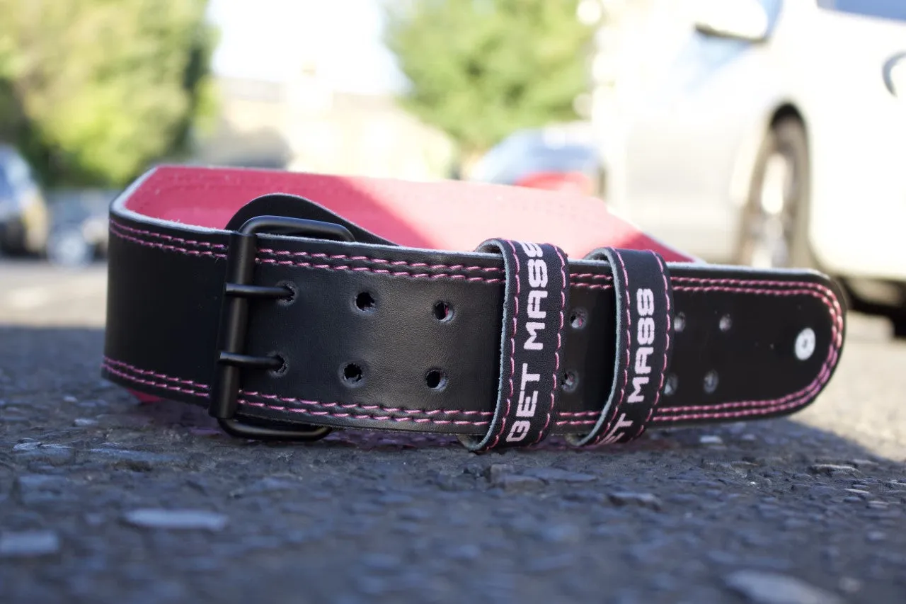 GET MASS Weightlifting Belt - Candy Black