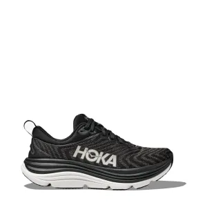 Hoka Women's Gaviota 5 Sneaker in Black/White