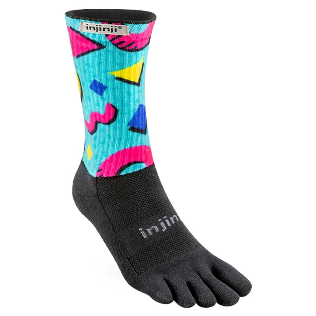 Injinji Spectrum Trail 2.0 Midweight Crew Socks - Deco