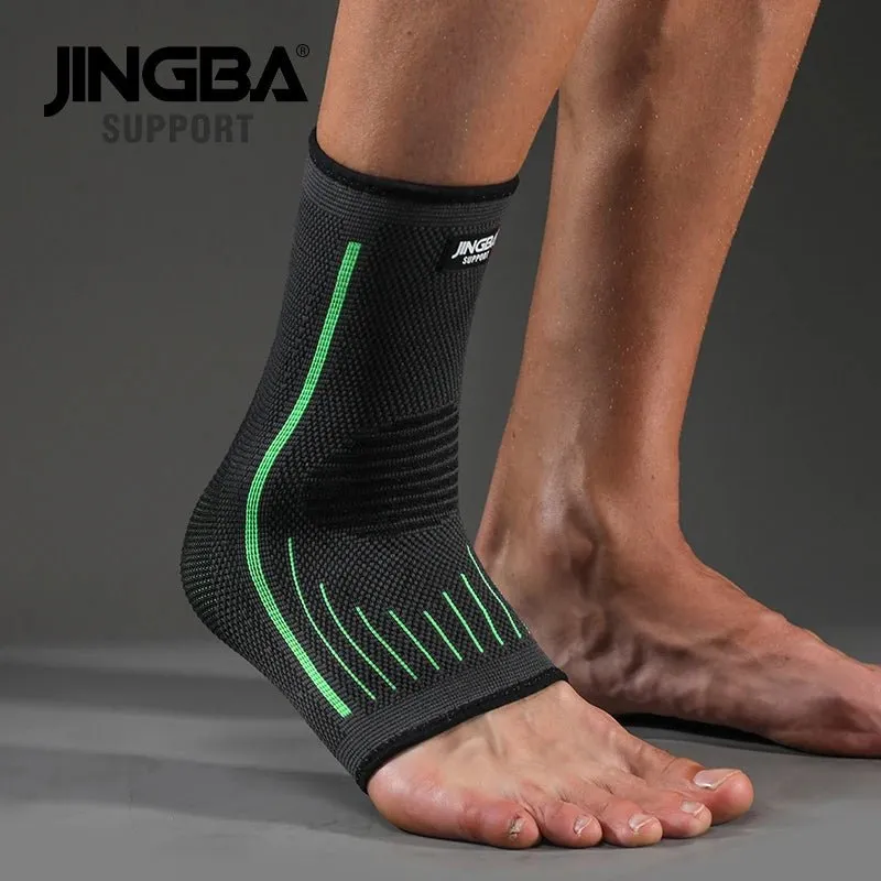 JINGBA Fast Delivery High Elastic Ankle Support Brace Basketball support Compression ankle guard socks ankle sleeve