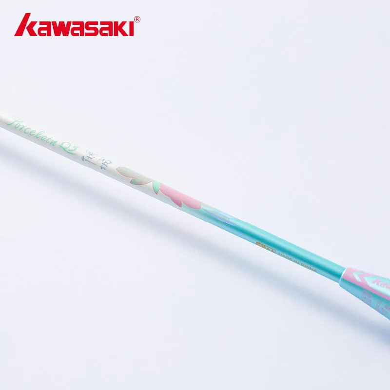 Kawasaki Porcelain Q5 (Blue) Badminton Racket - Unstrung