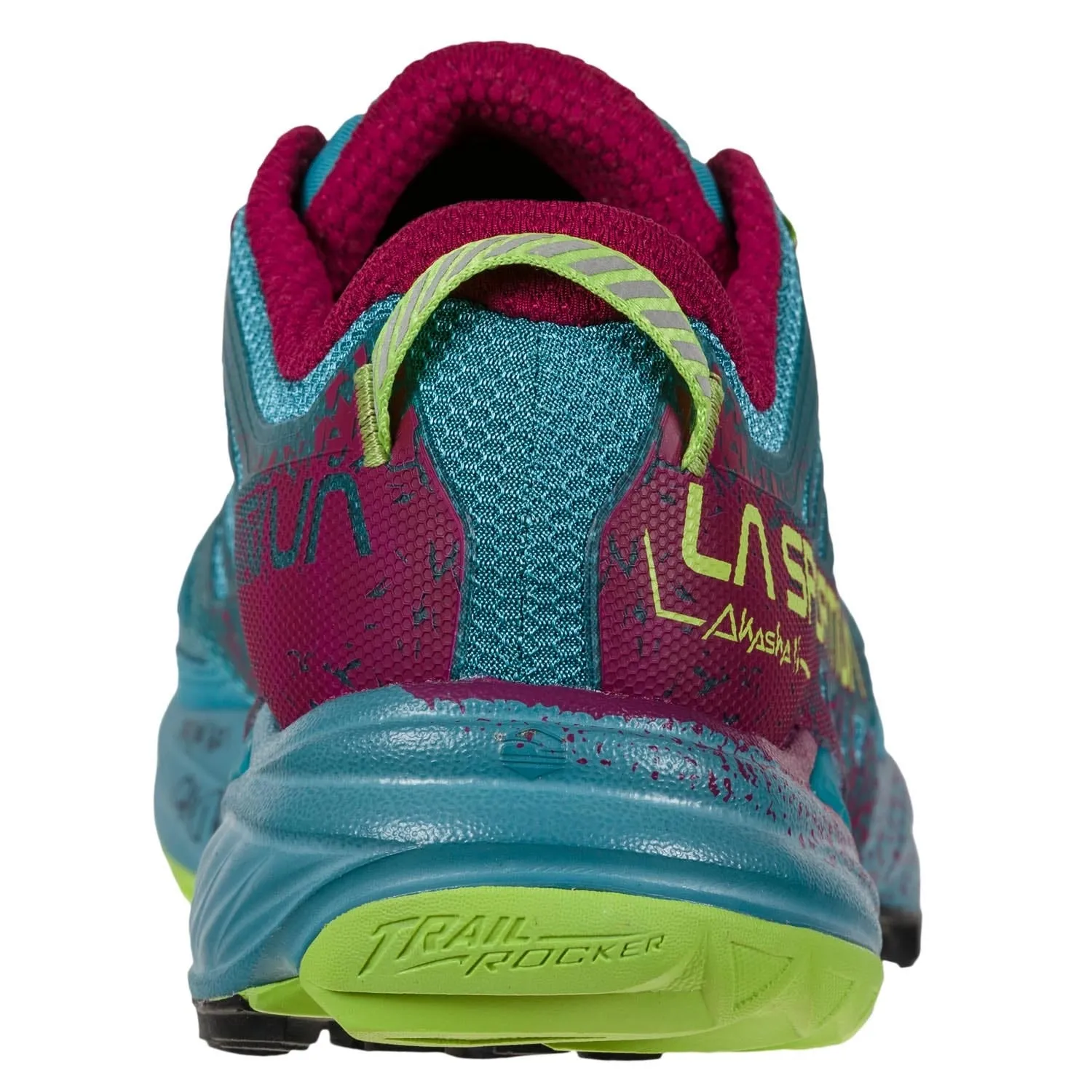 La Sportiva Women's Akasha 2 Trail Running Shoes Topaz / Red Plum