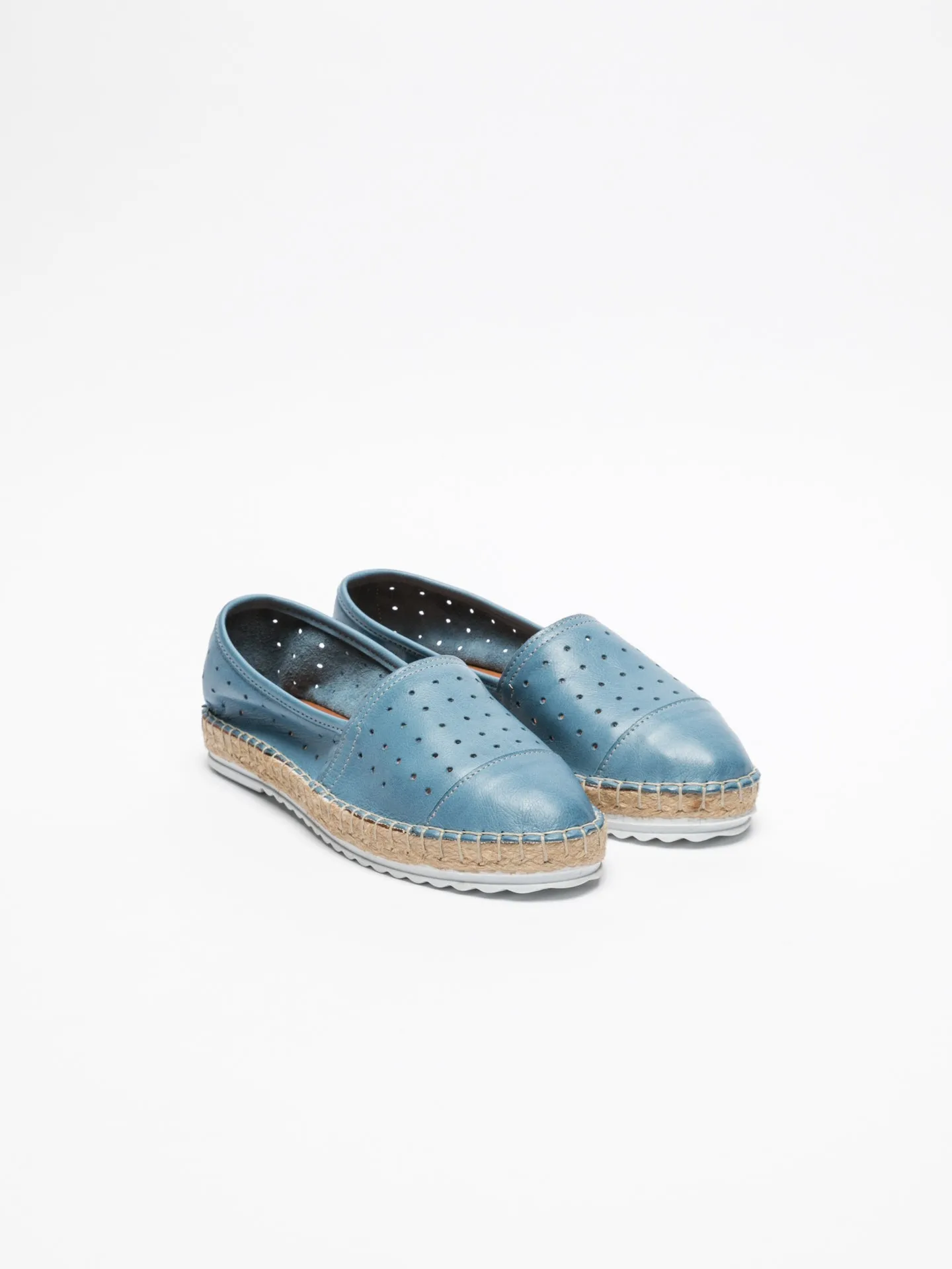 LightBlue Slip-on Trainers