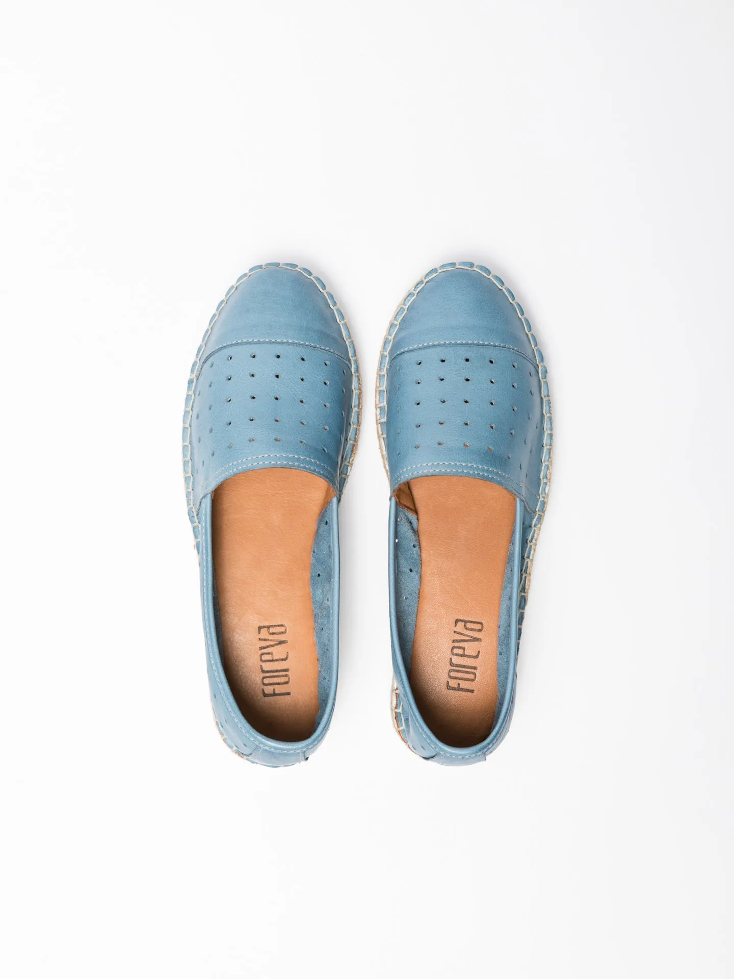 LightBlue Slip-on Trainers