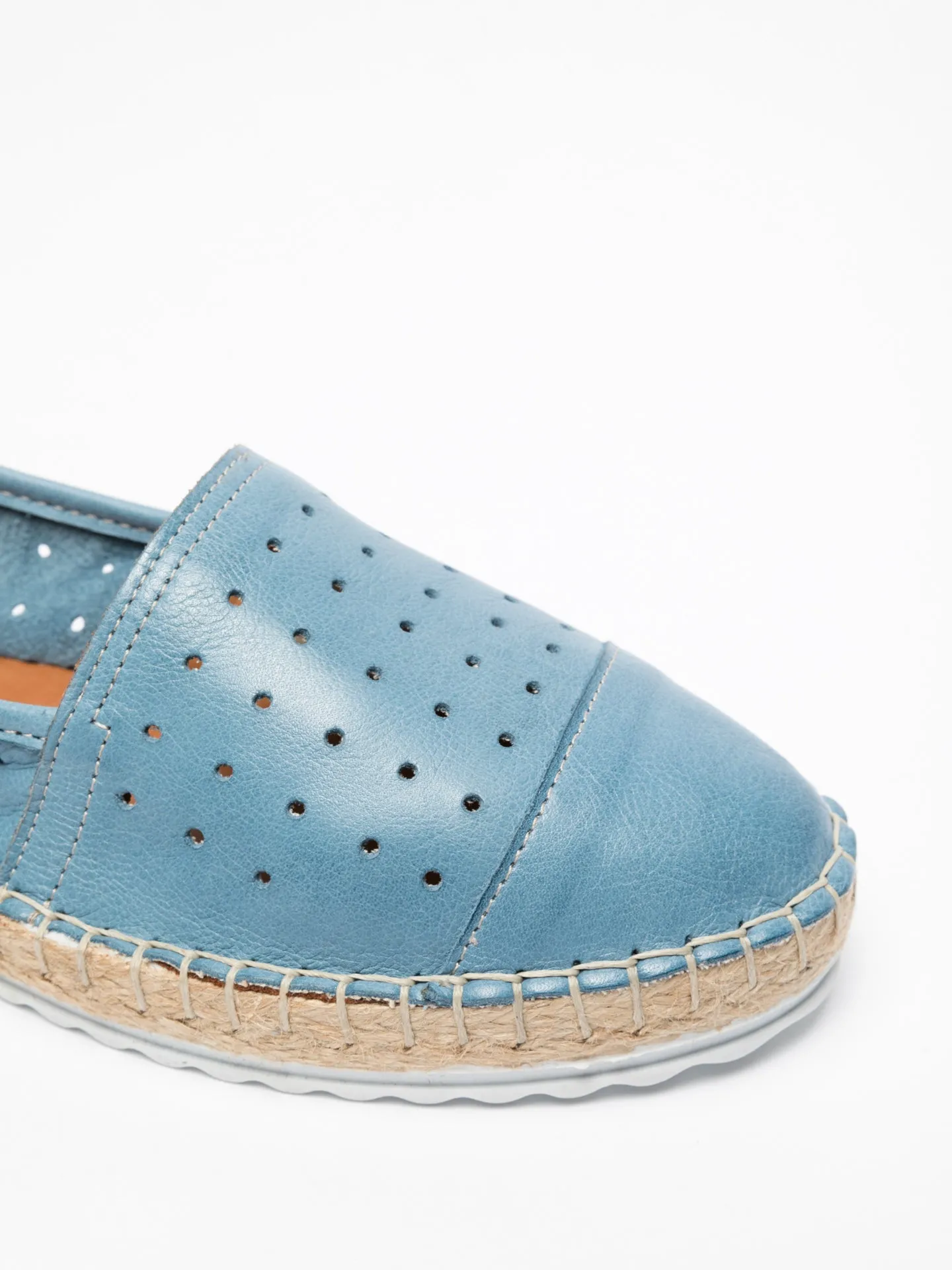 LightBlue Slip-on Trainers