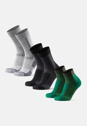 MERINO WOOL HIKING SOCKS SET