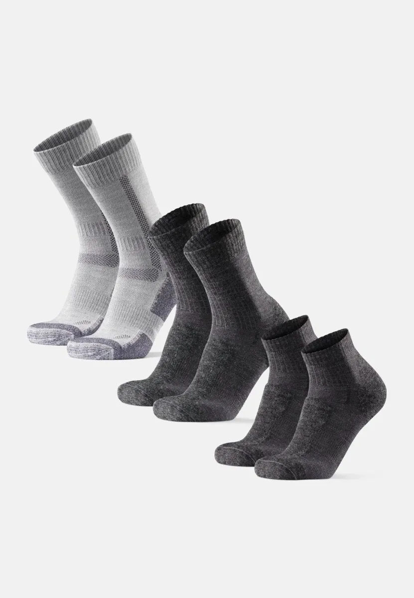 MERINO WOOL HIKING SOCKS SET