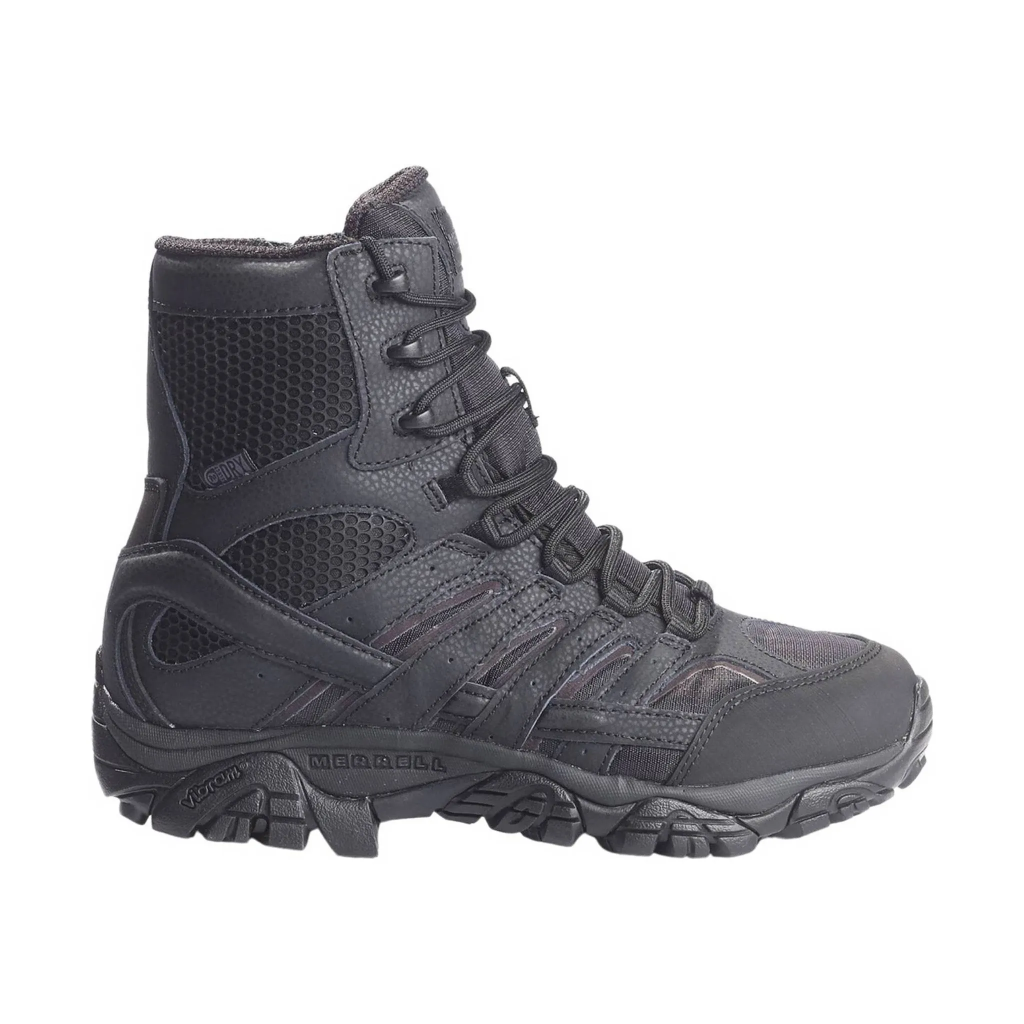 Merrell Men's Moab 2 8 Inch Tactical Waterproof Boot - Black