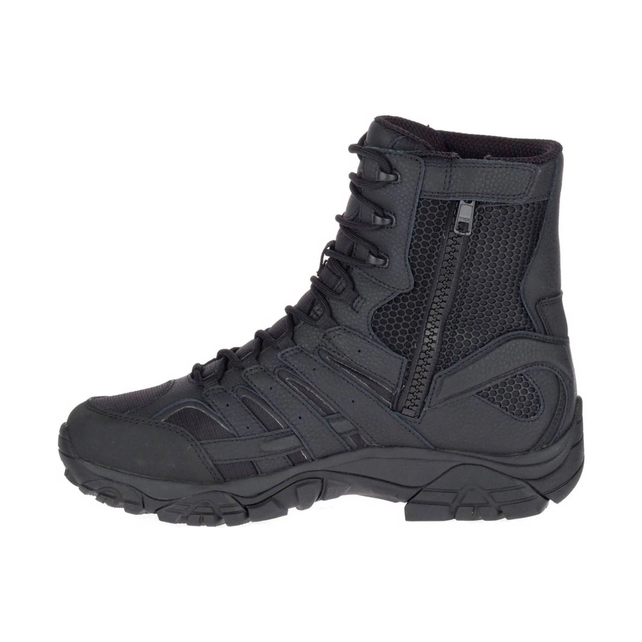 Merrell Men's Moab 2 8 Inch Tactical Waterproof Boot - Black