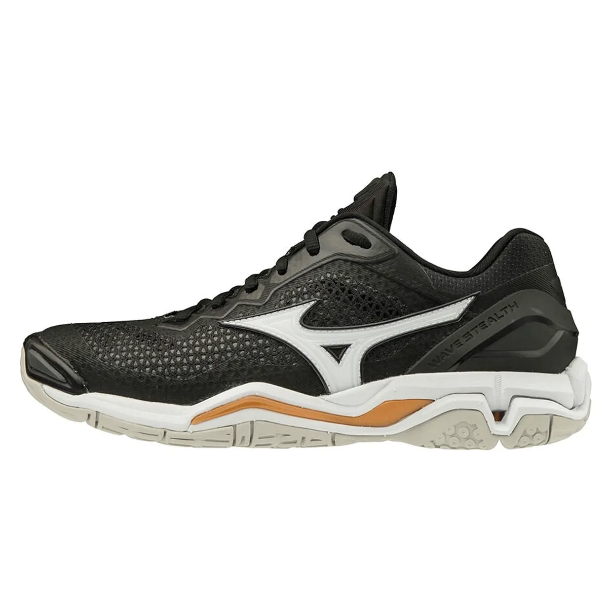 Mizuno Wave Stealth 5 Nb Womens | Blk/Wht