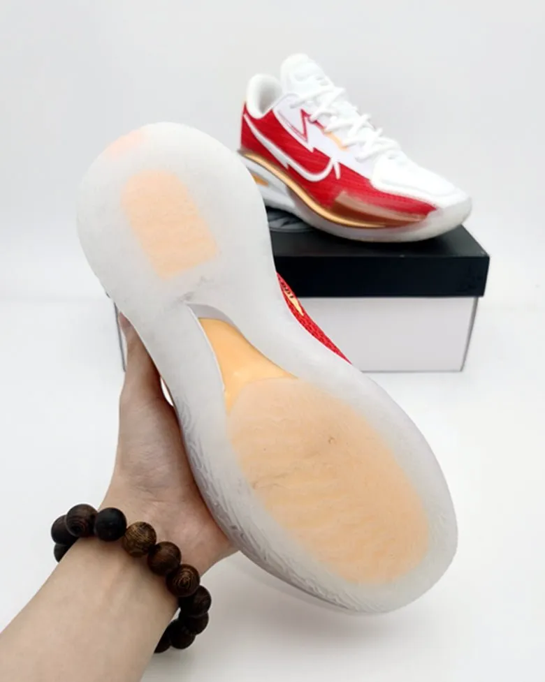 NIKE AIR ZOOM G.T. CUT x UNIVERSITY RED WHITE YELLOW