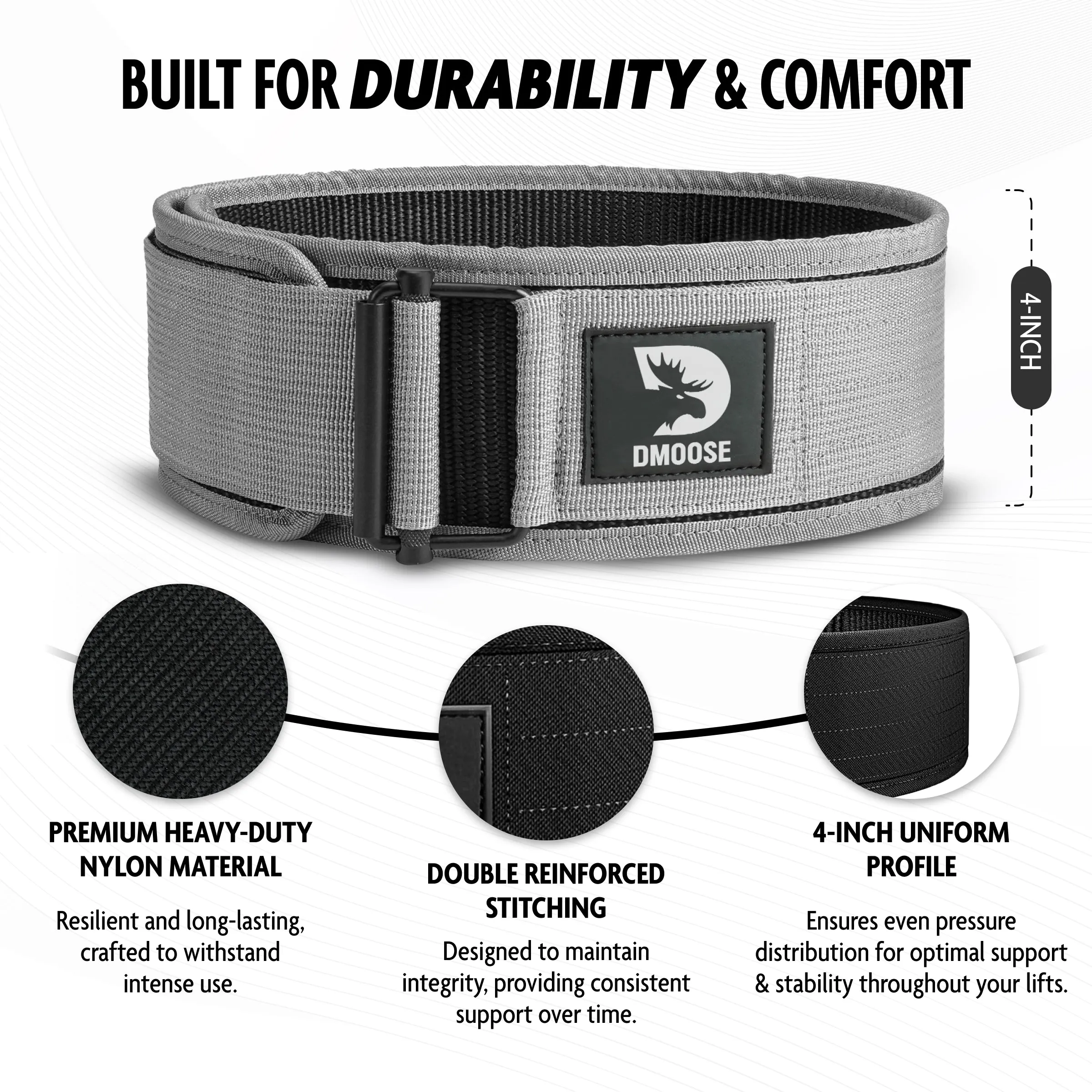 Nylon Weightlifting Belt