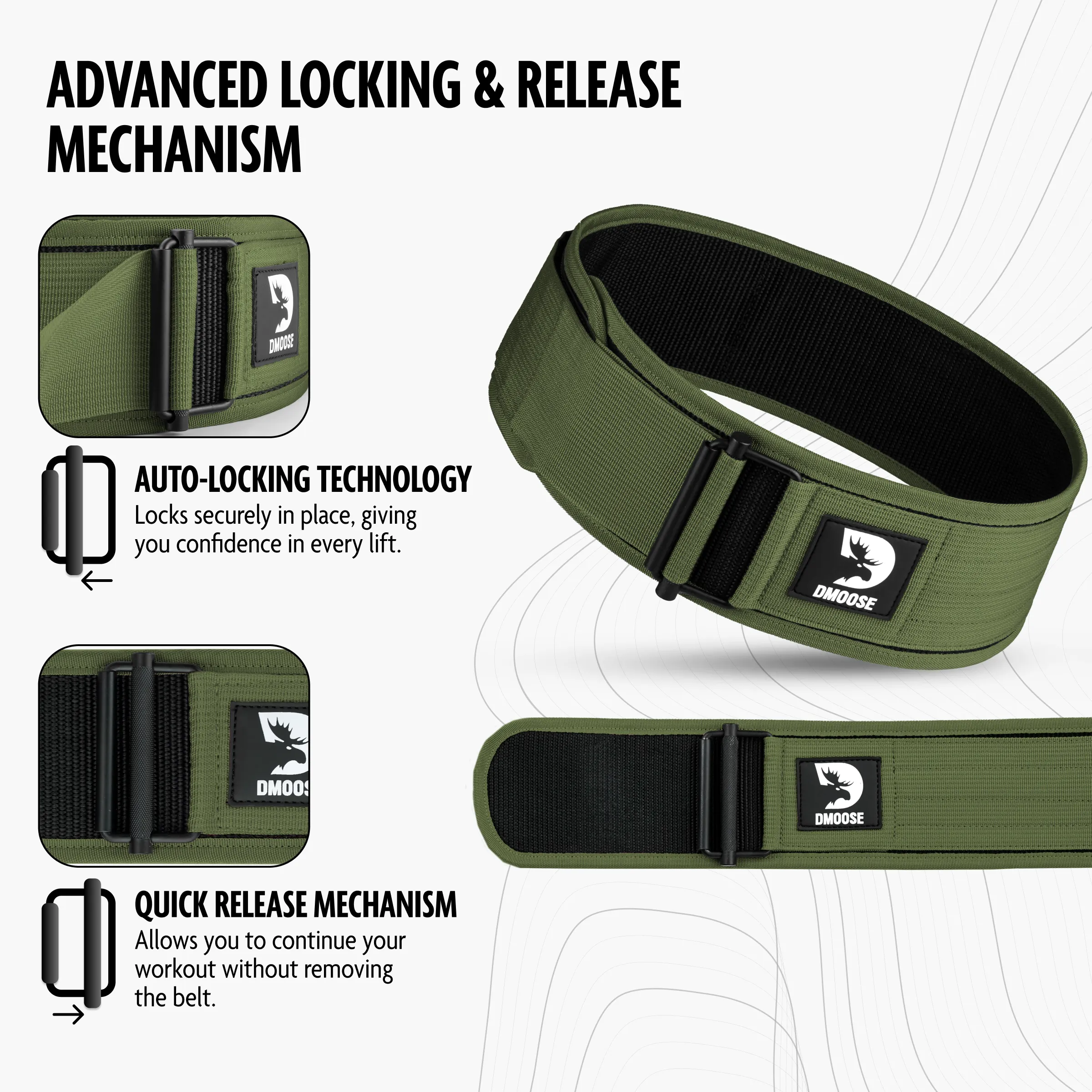 Nylon Weightlifting Belt