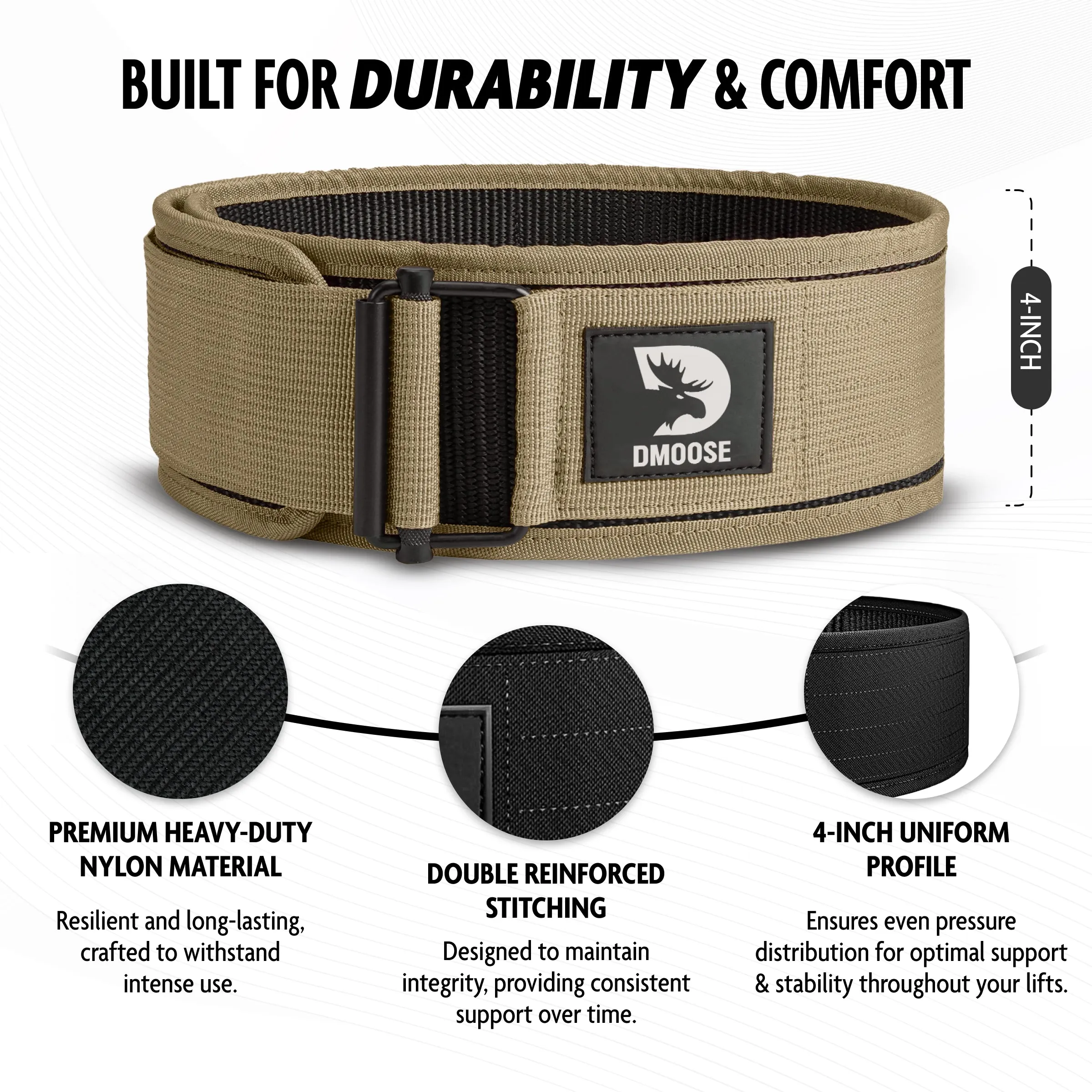 Nylon Weightlifting Belt