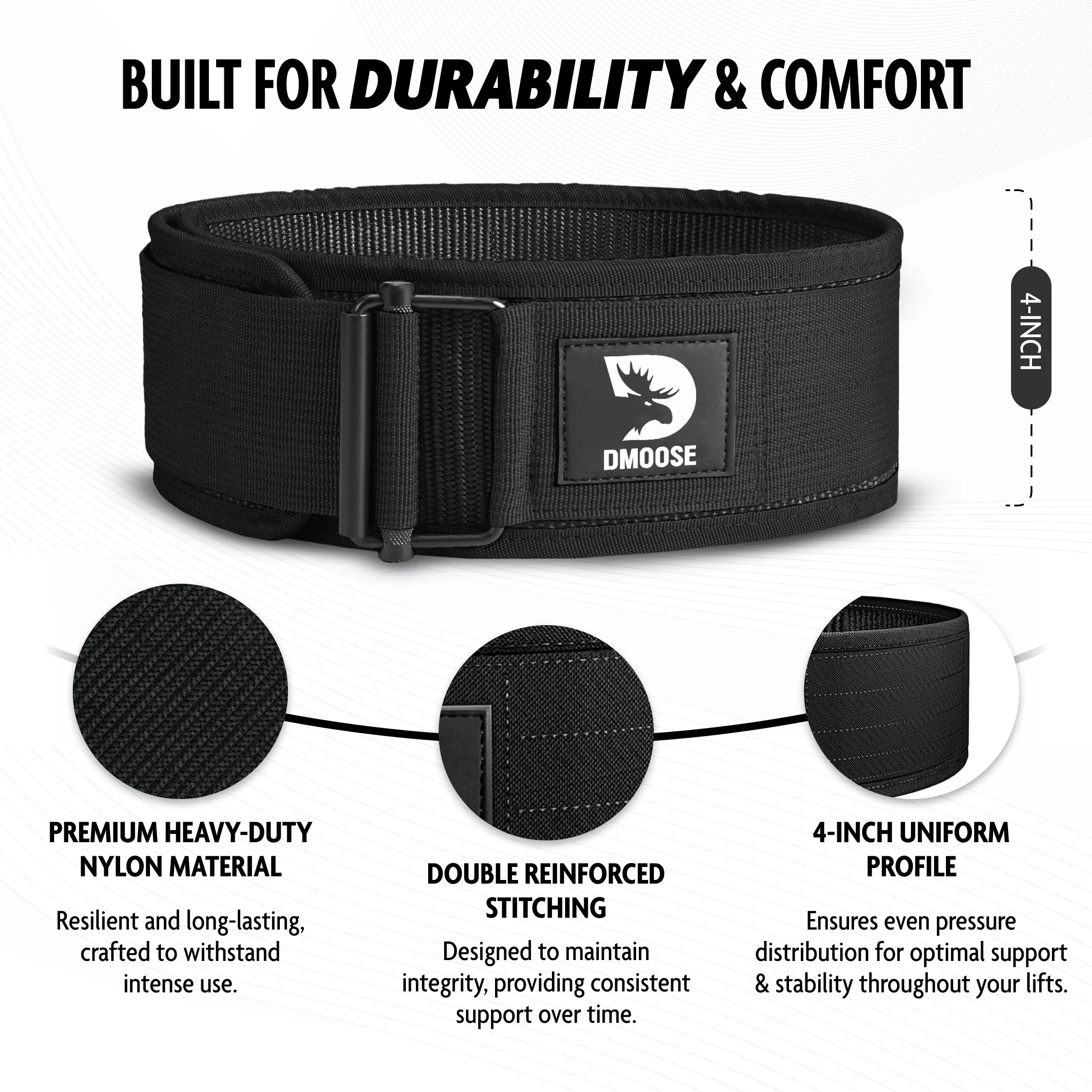 Nylon Weightlifting Belt