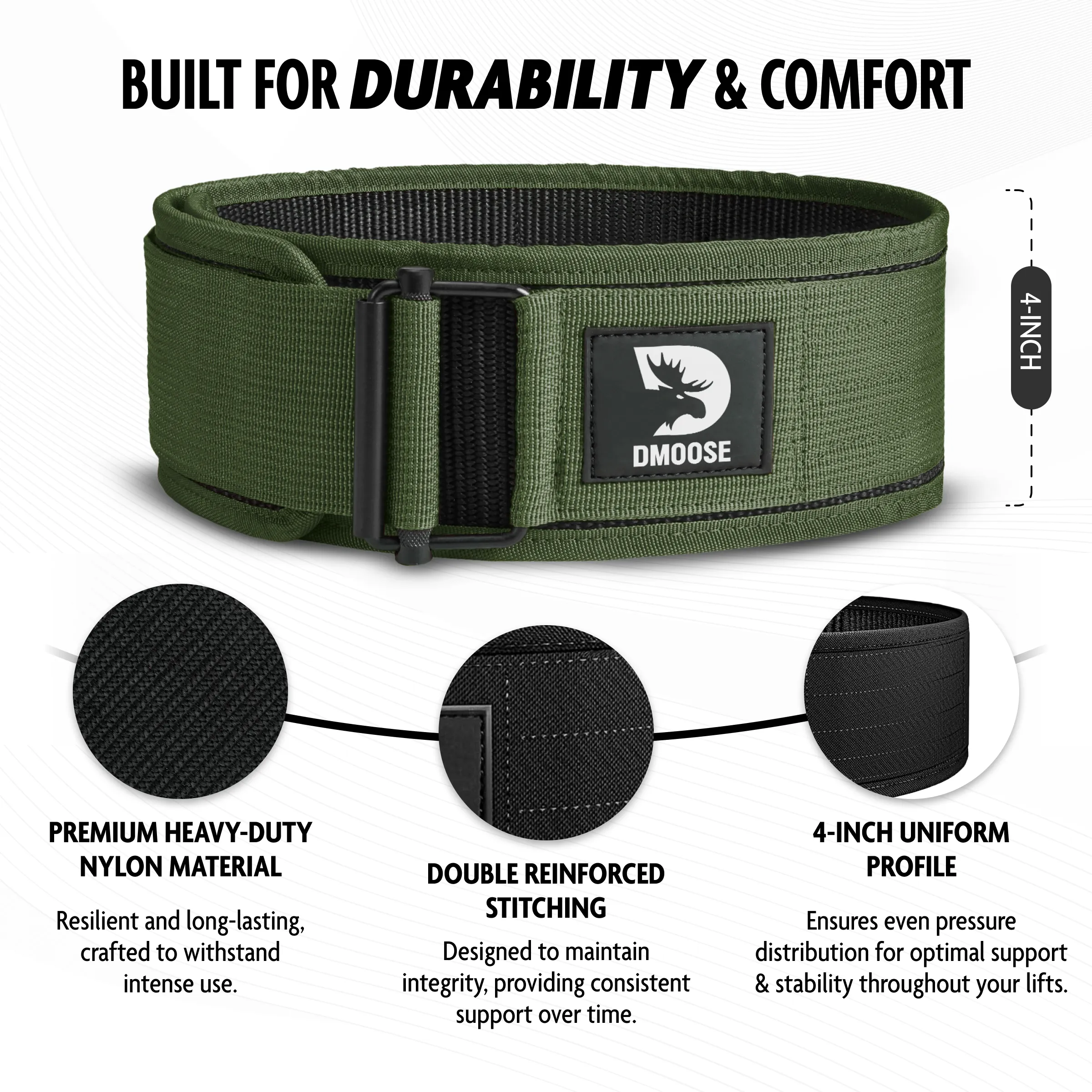 Nylon Weightlifting Belt