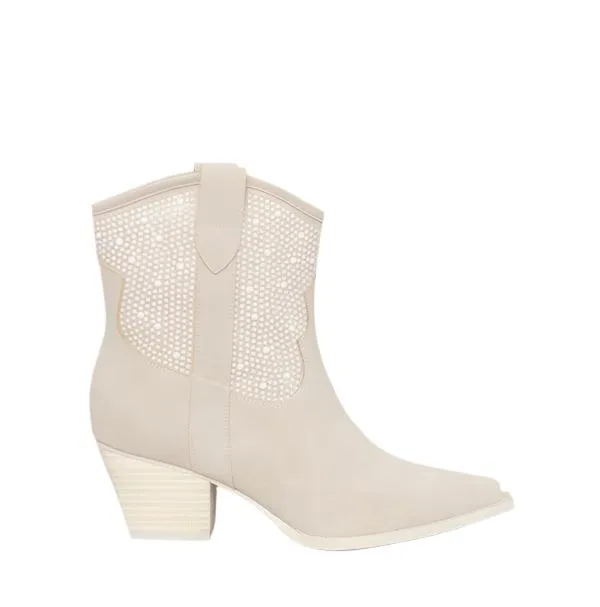 Oasis Society Cannes - Pearl Studded Western Boots