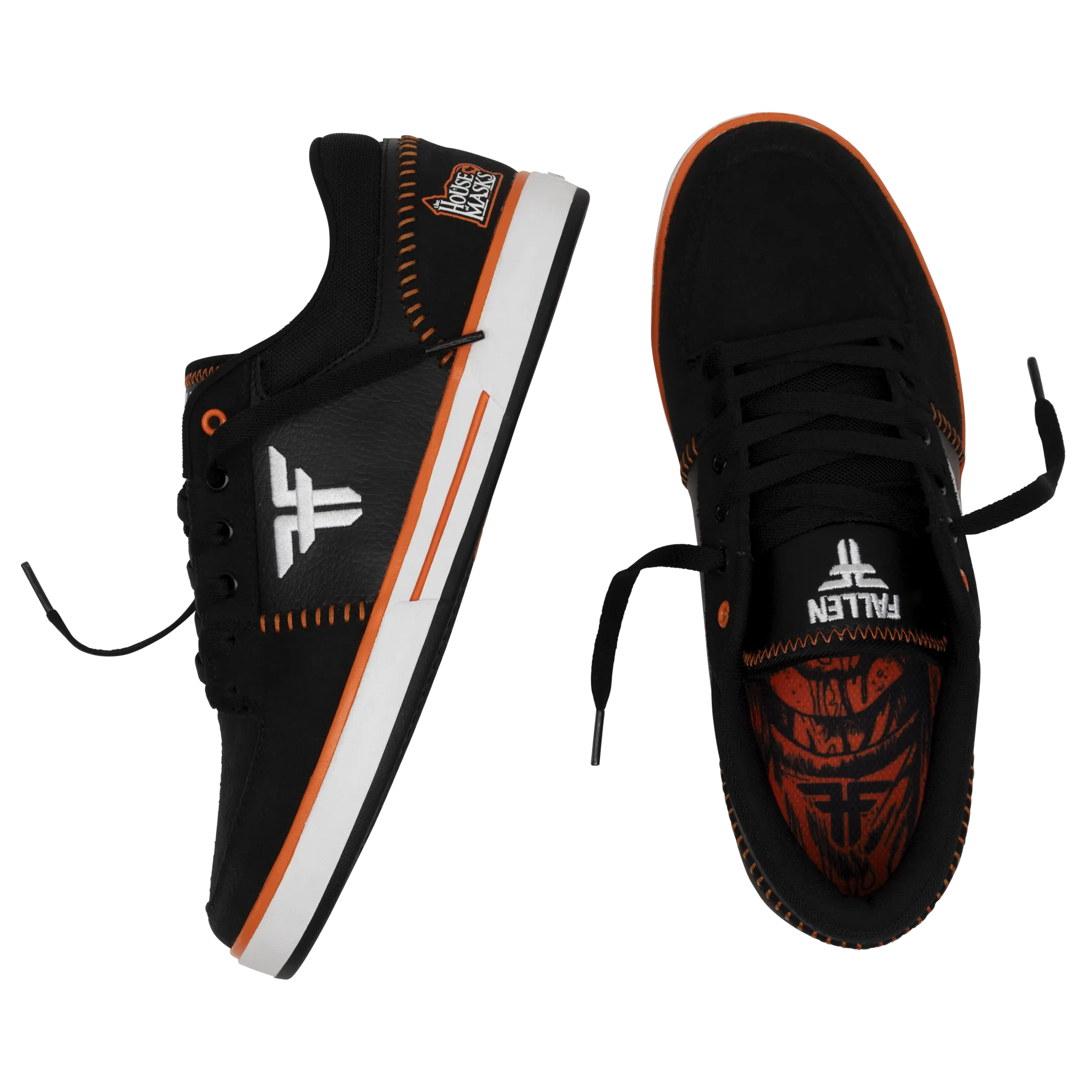 PATRIOT HOUSE OF MASKS - BLACK/ORANGE - Cupsole