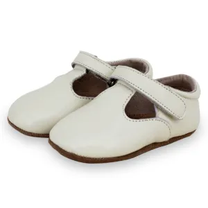 Pre-Walker T-Bar Shoes Ivory