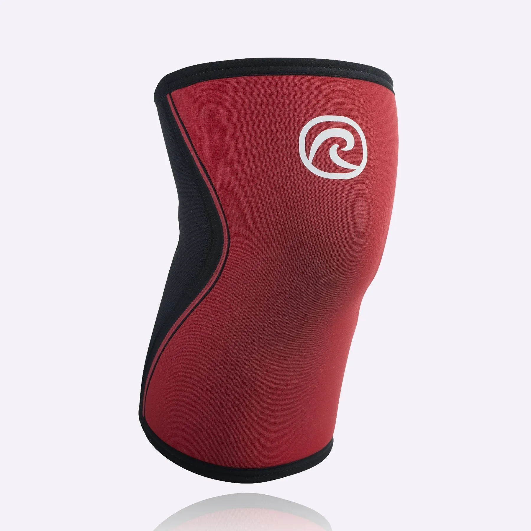 Rehband RX Knee Sleeve 5mm Red/Black - SINGLE