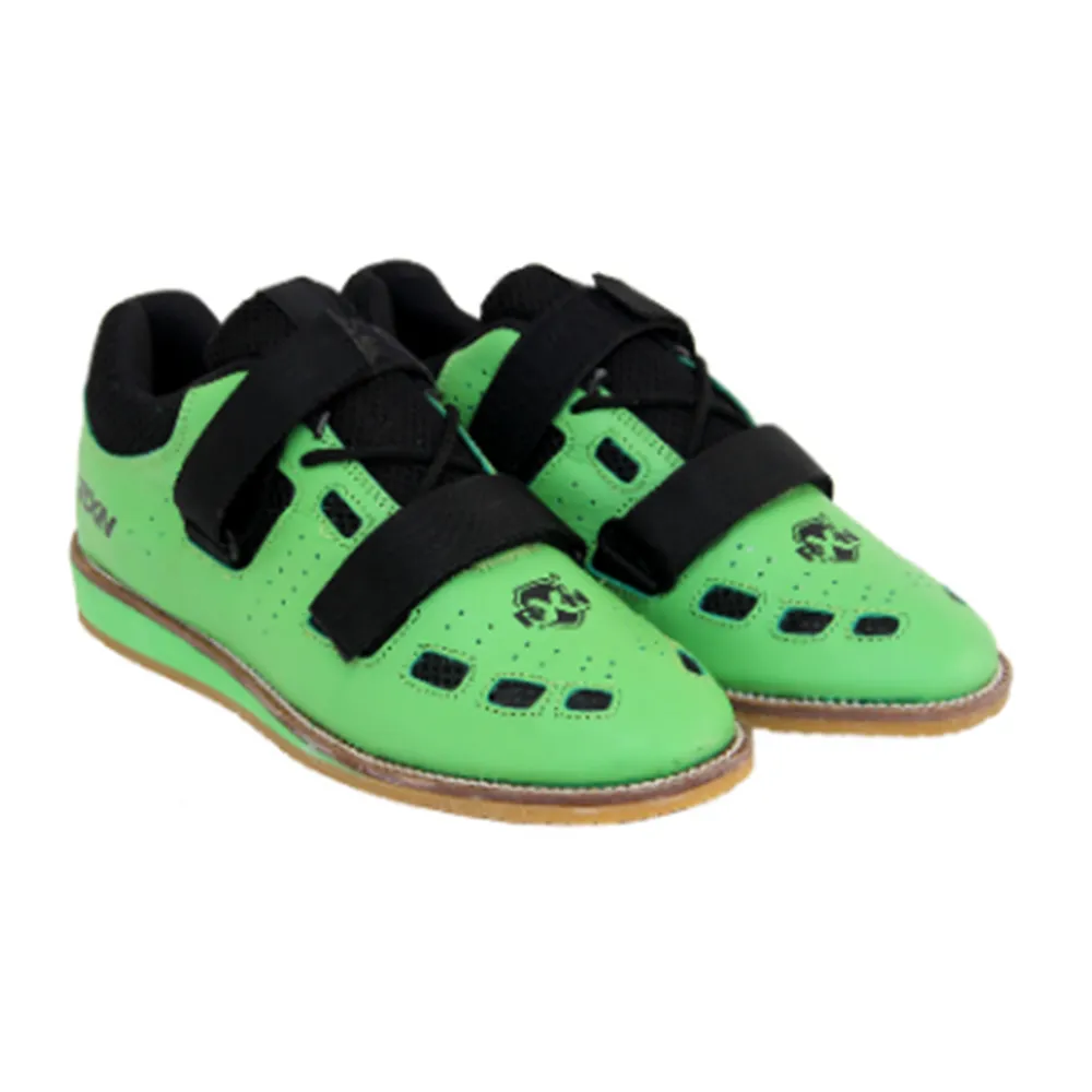 RXN World Star Weightlifting Shoes (Green/Black)