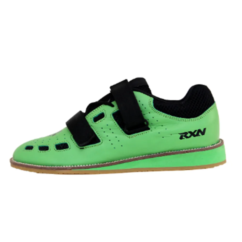 RXN World Star Weightlifting Shoes (Green/Black)