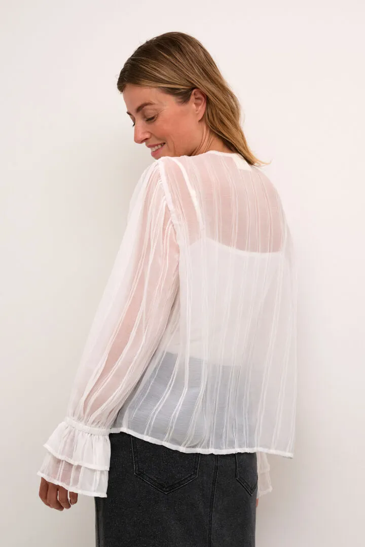 Sadia Flounce Blouse