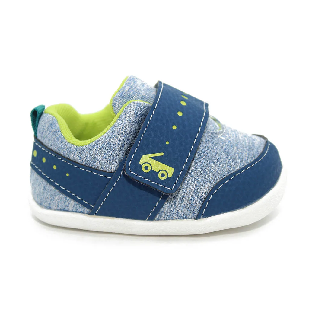 See Kai Run Ryder Sneakers Blue Green Infants Walkers Boys - Kids Shoes