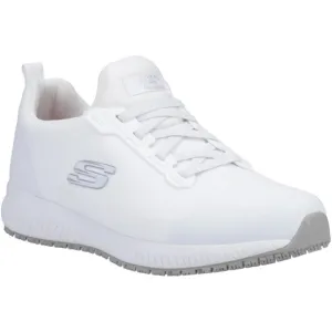 Skechers Slip Resistant Squad Myton Trainers White 45 - BA157-45