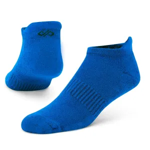 Solid Blue Bamboo Unisex Ankle Length Socks