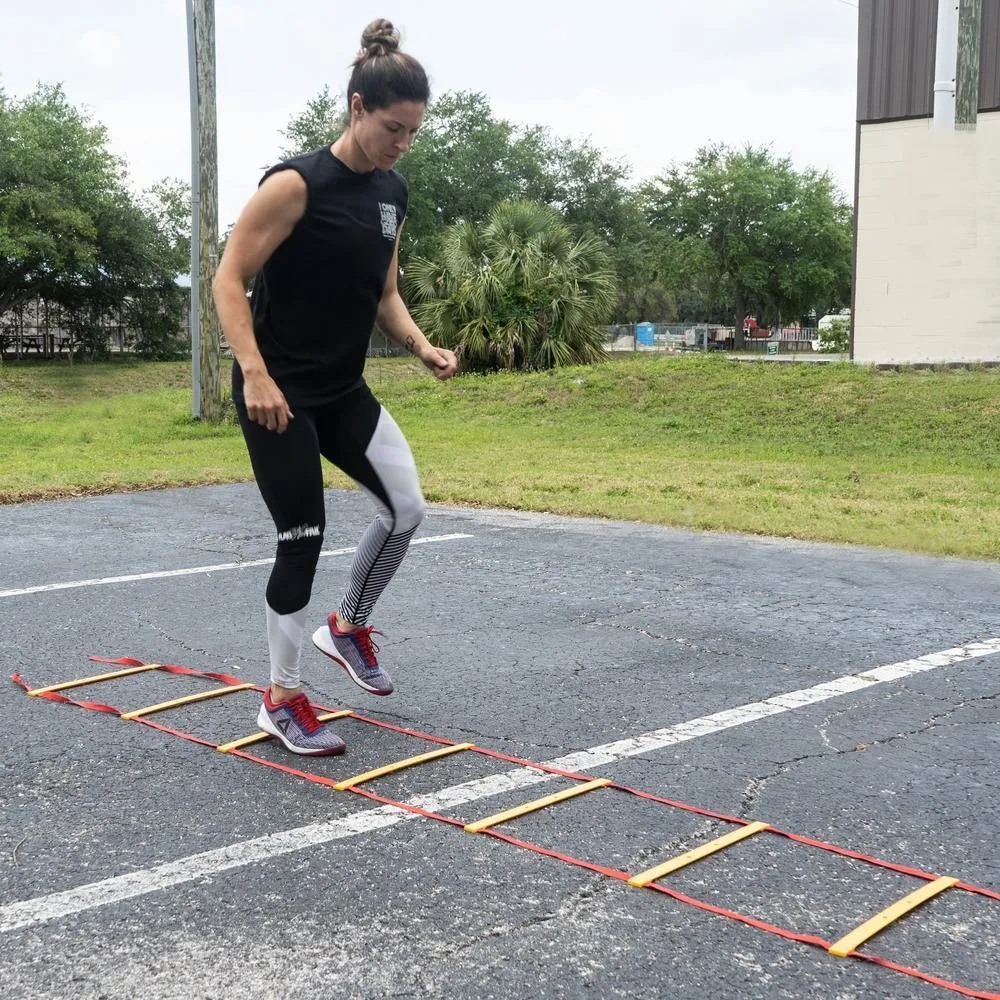 Speed Agility Training Ladder 12 Rung Pair