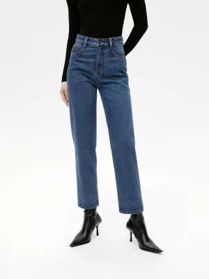 Straight Ankle Jeans