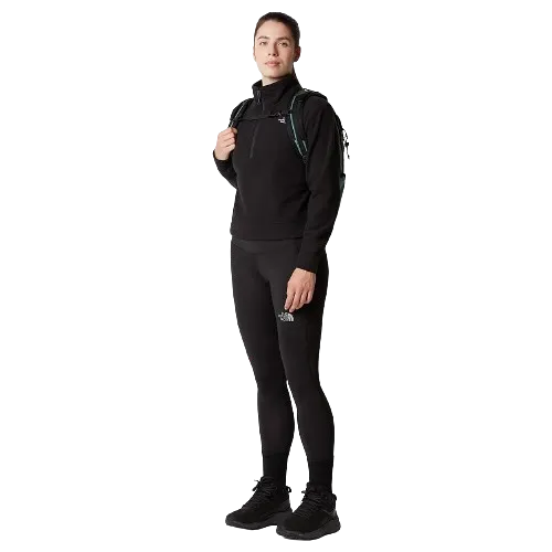 The North Face 100 Glacier Wmns 1/2 Zip TNF Black