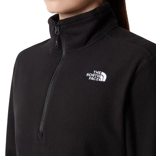 The North Face 100 Glacier Wmns 1/2 Zip TNF Black