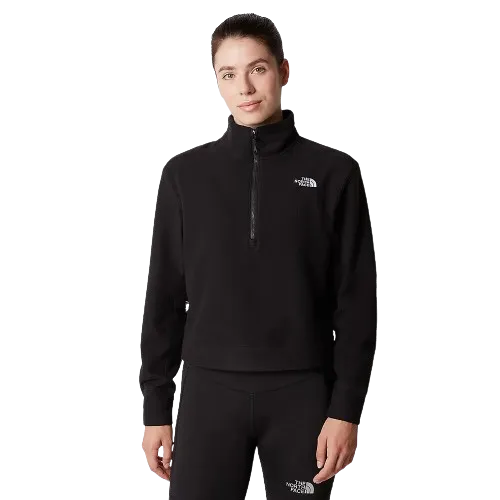 The North Face 100 Glacier Wmns 1/2 Zip TNF Black